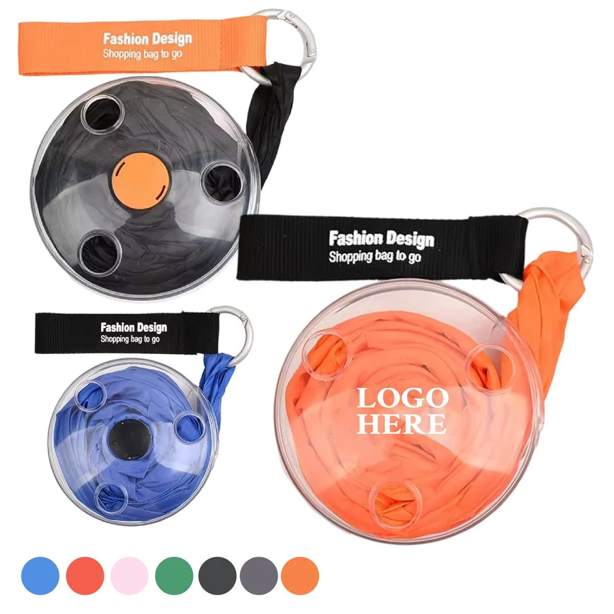 Plastic-Shell Folding Shopping Bag 1
