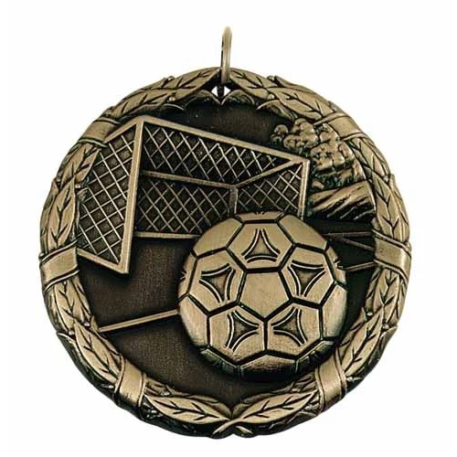 Soccer XR200 Series Medal, 2" 1