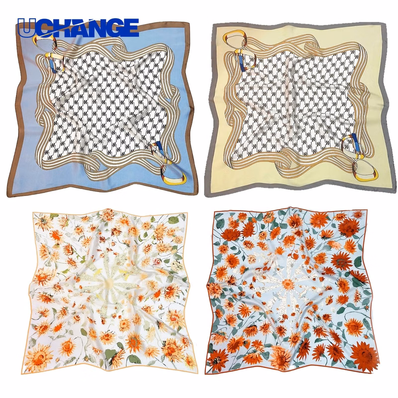 Digital Printed Silk Scarf