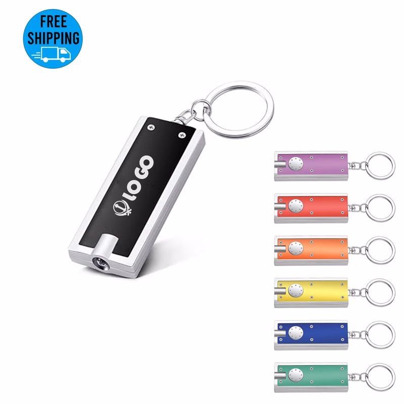 Super Bright LED & Swivel Key Chain Flash Light