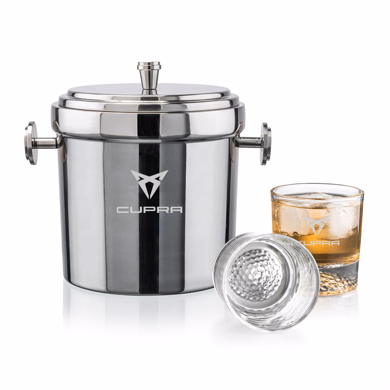 Milano Ice Bucket & Fairway On-the-Rocks Set