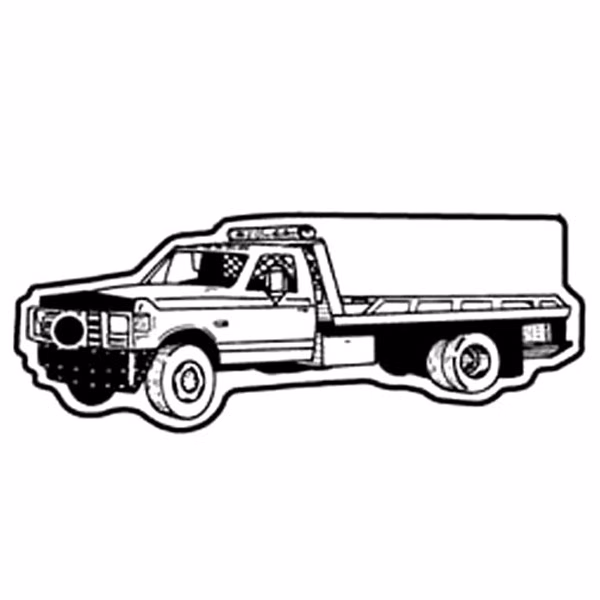 Tow Truck 5 Key Tag - Spot Color