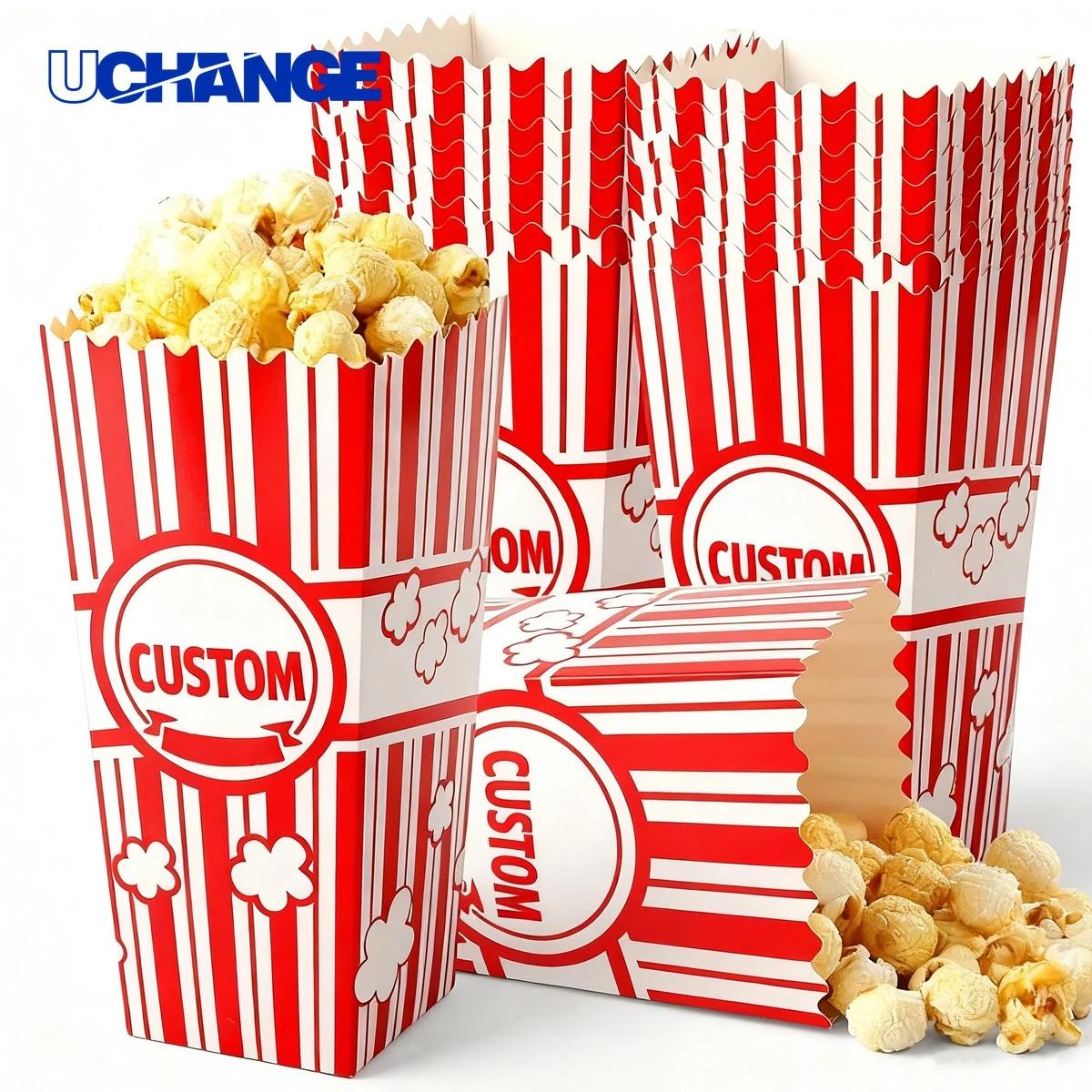 Thickened Popcorn Folding Bucket Container 1