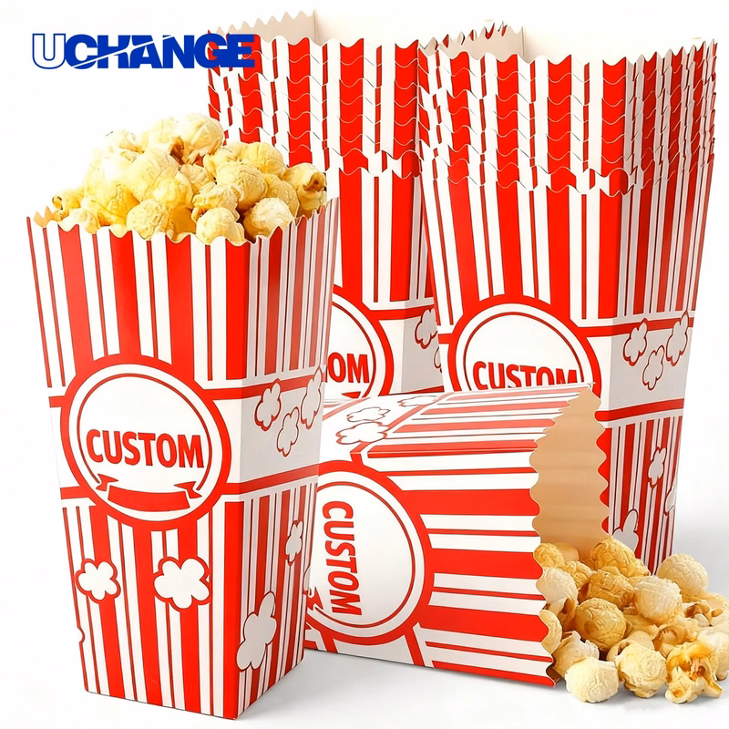 Thickened Popcorn Folding Bucket Container
