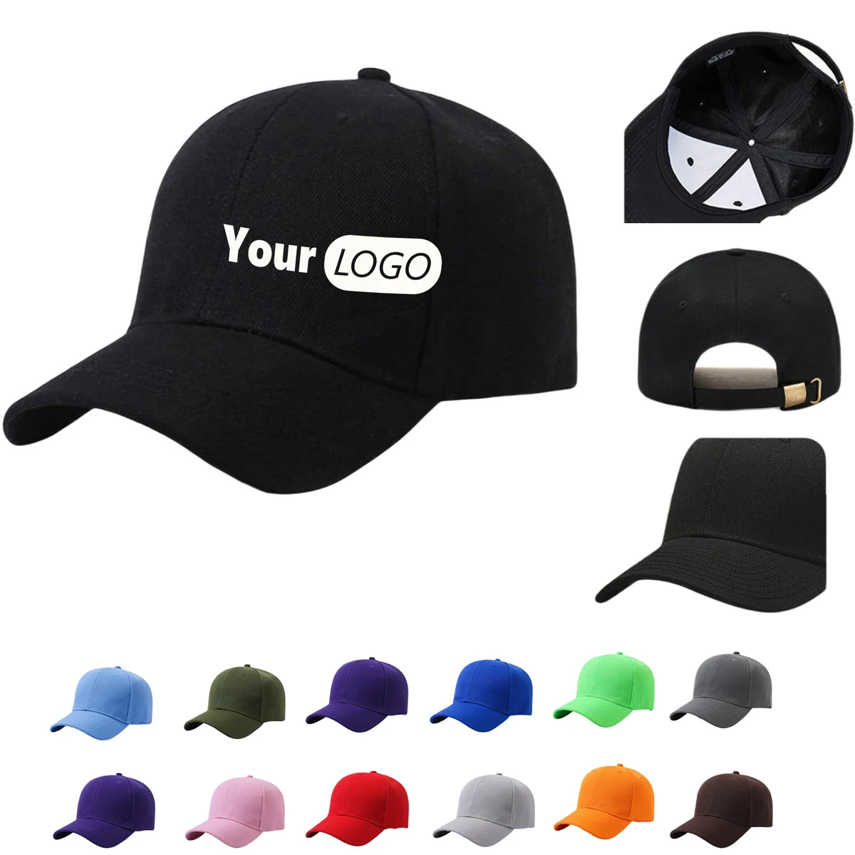 Customized Sports Breathable Baseball Cap 1