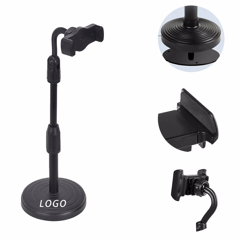 Foldable ABS Phone Stand With Logo For Office, Travel, Gift