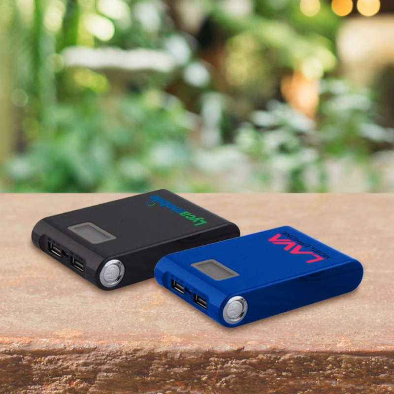 Flare 6000 Mah Charger w/flashlight