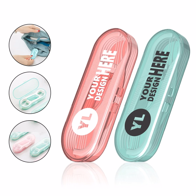 10-Pack Portable Dental Floss