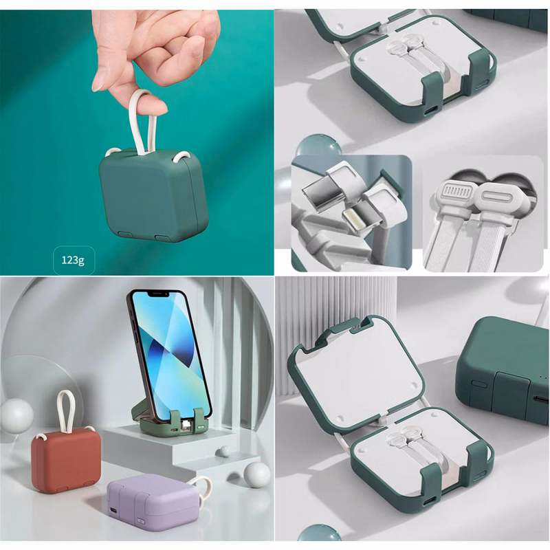 4000mah Power Bank Phone Holder