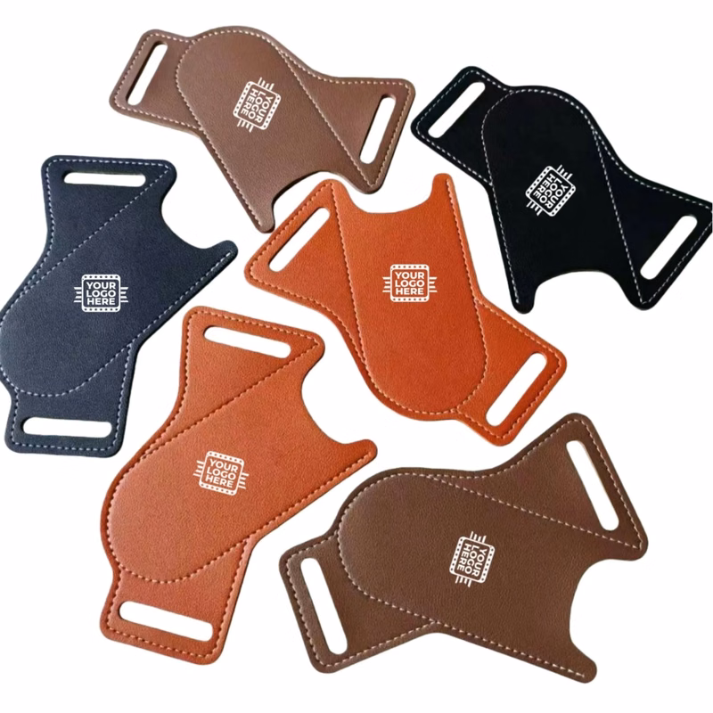 Leather EDC Knife Belt Sheath Outdoor Pouch