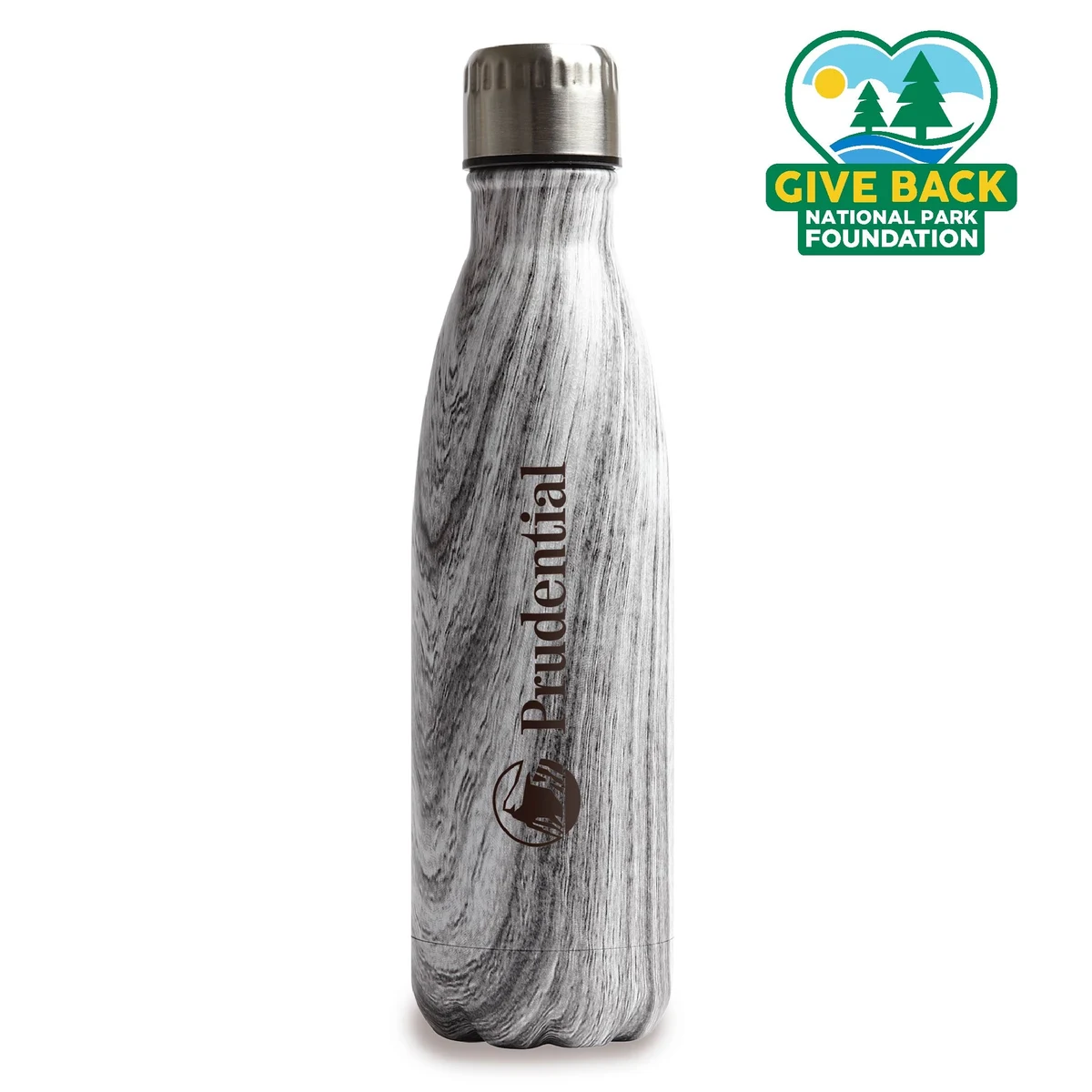 ACE Double Wall Stainless Steel Travel Bottle, custom water bottle with logo imprint 1