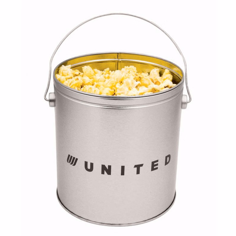 1 Gallon Popcorn Tins- Butter Popcorn