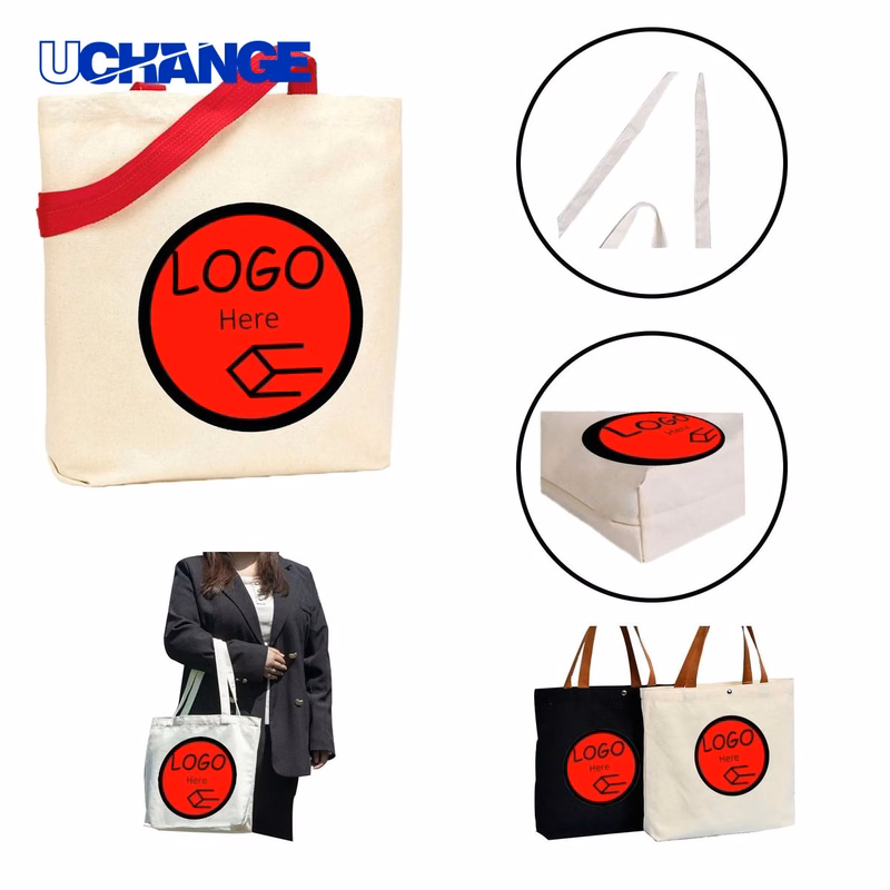 Full Color Sublimation Canvas Tote Bag
