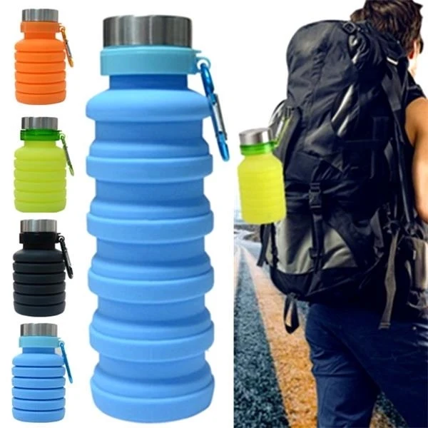 16oz Collapsible Travel Water Bottle 1