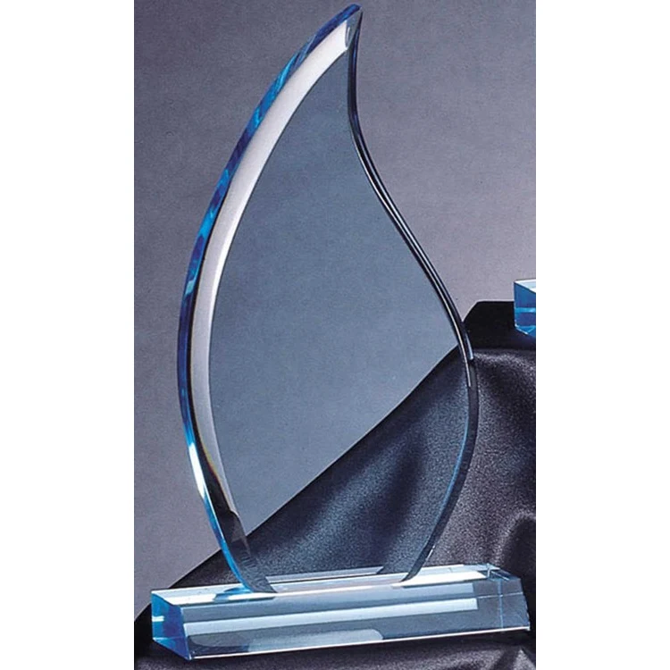 9" Flame Sapphire Acrylic Award 1