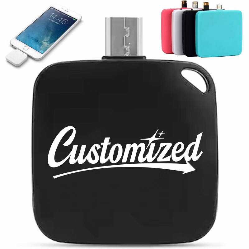 1000mAh Disposable Emergency Power Bank with Custom Logo