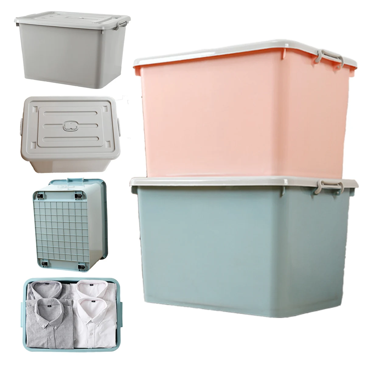 Storage Box With Lid 1