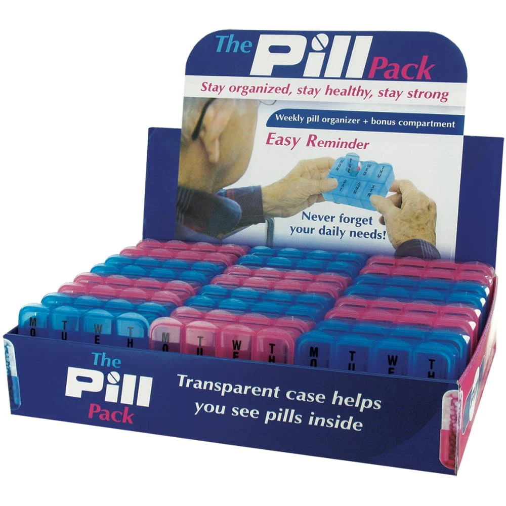 The Pill Pack Pill Organizer - 2 Colors 1