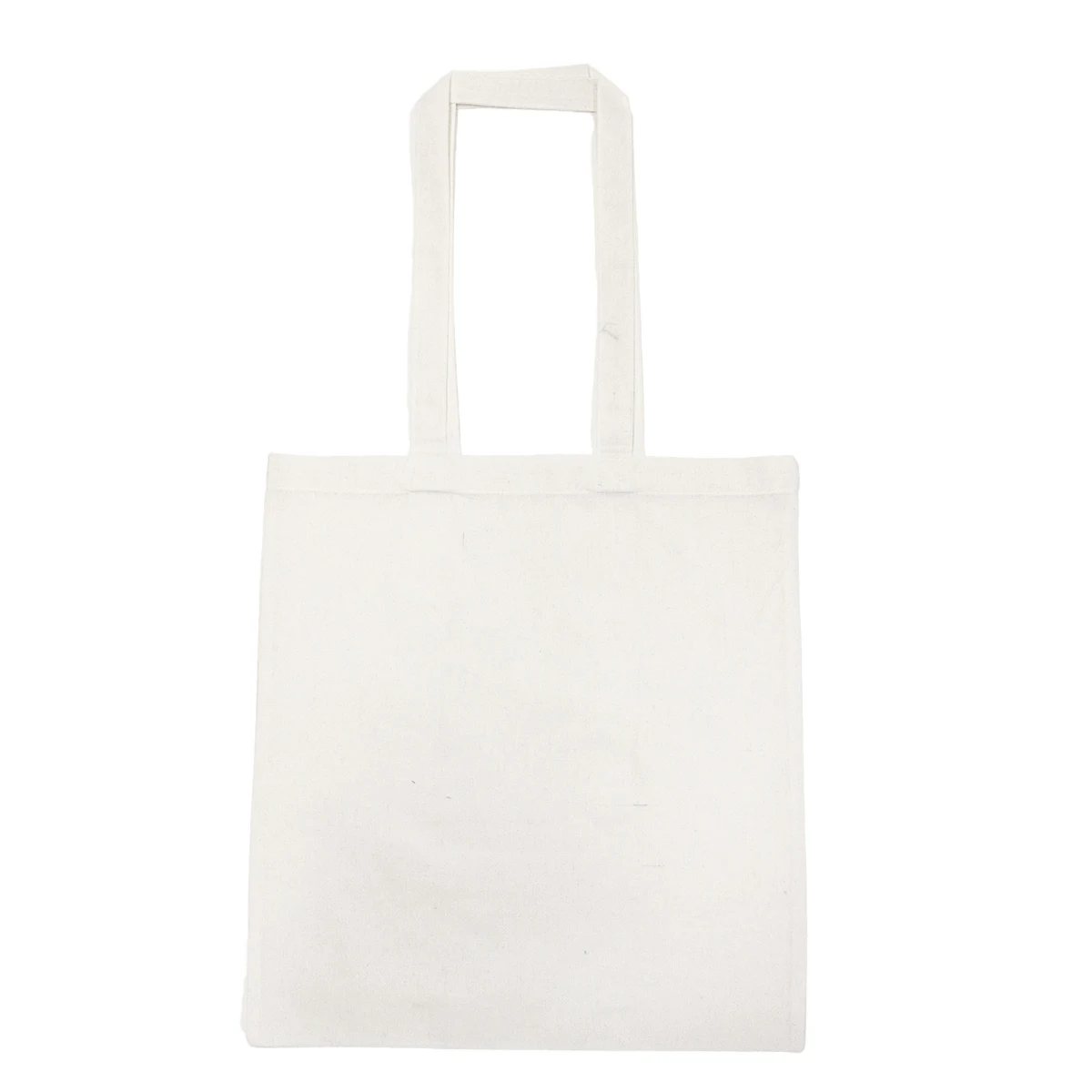 Lightweight Recycled Canvas Over the Shoulder Extended Handle Tote Bag, custom tote bag with logo imprint 1