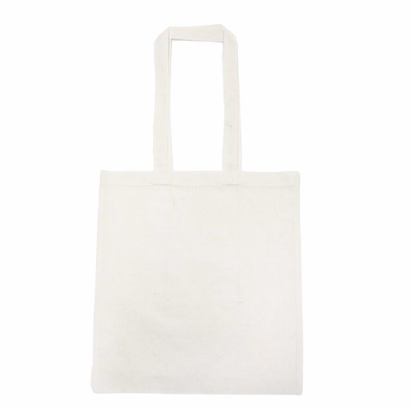 Lightweight Recycled Canvas Over the Shoulder Extended Handle Tote Bag