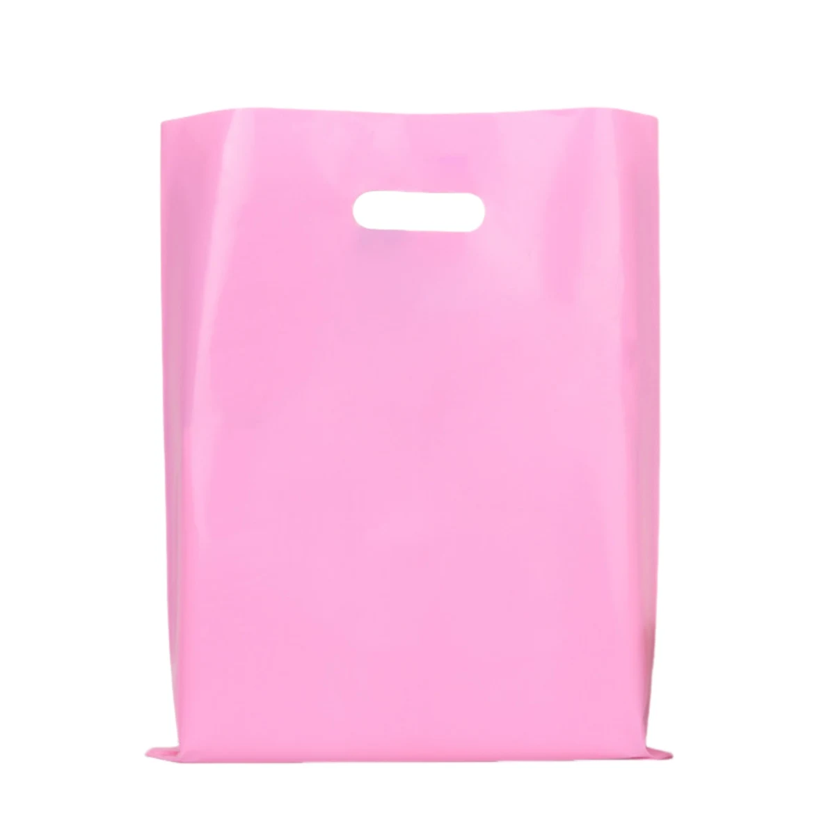Polyethylene Die Cut Plastic Bag 9.8" x 13.8" 1