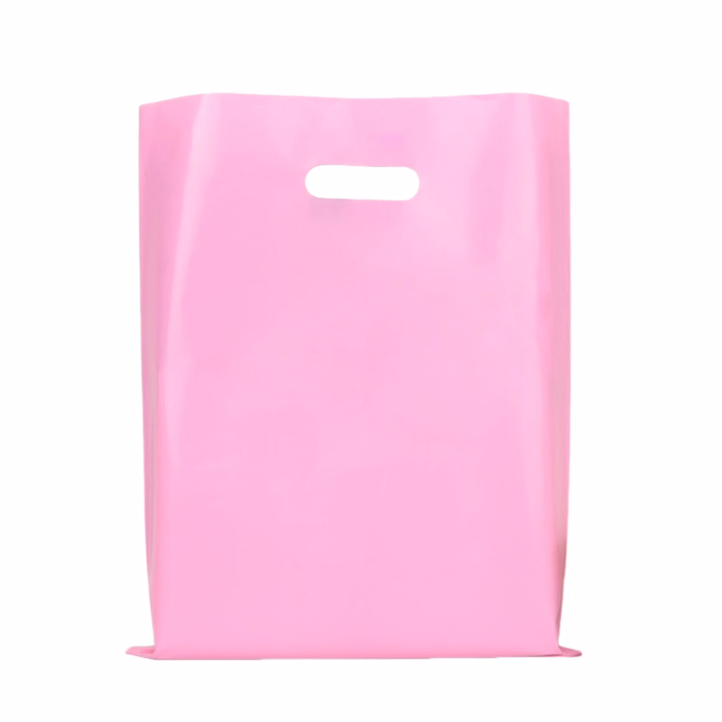 Polyethylene Die Cut Plastic Bag 9.8" x 13.8"