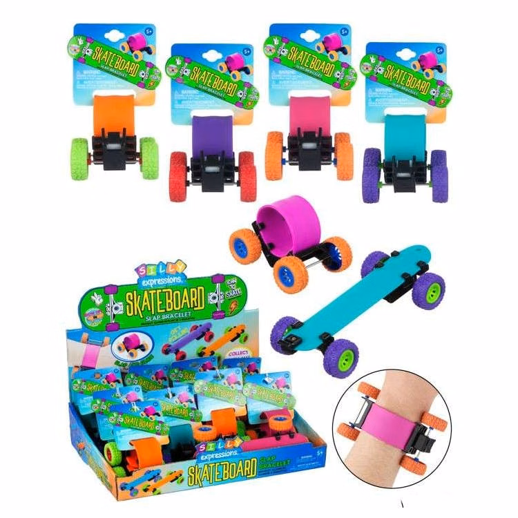 Skateboard Slap Bracelets - Assorted