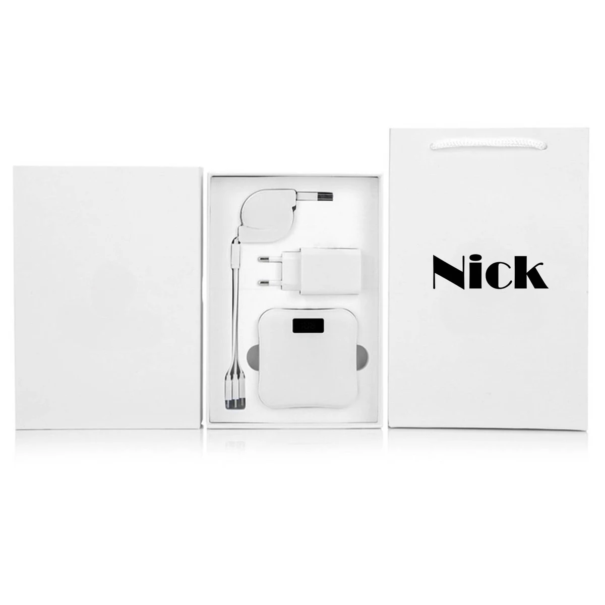 Custom 10000mAh Charging Business Gift Set 1