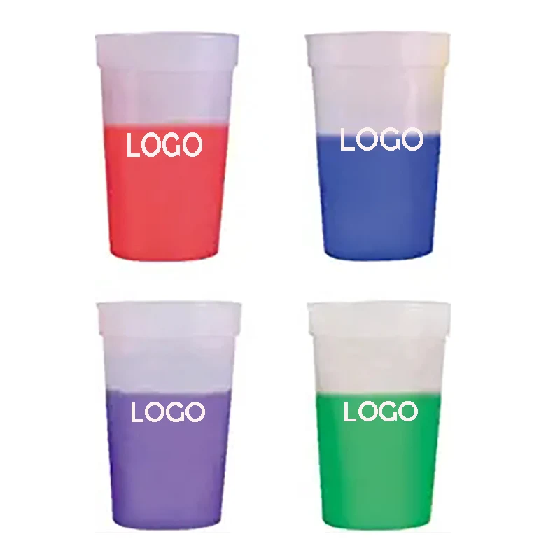 16oz Color-changing Plastic Cup Stadium Cup 1