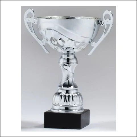 Silver Metal Cup On Marble Base 1