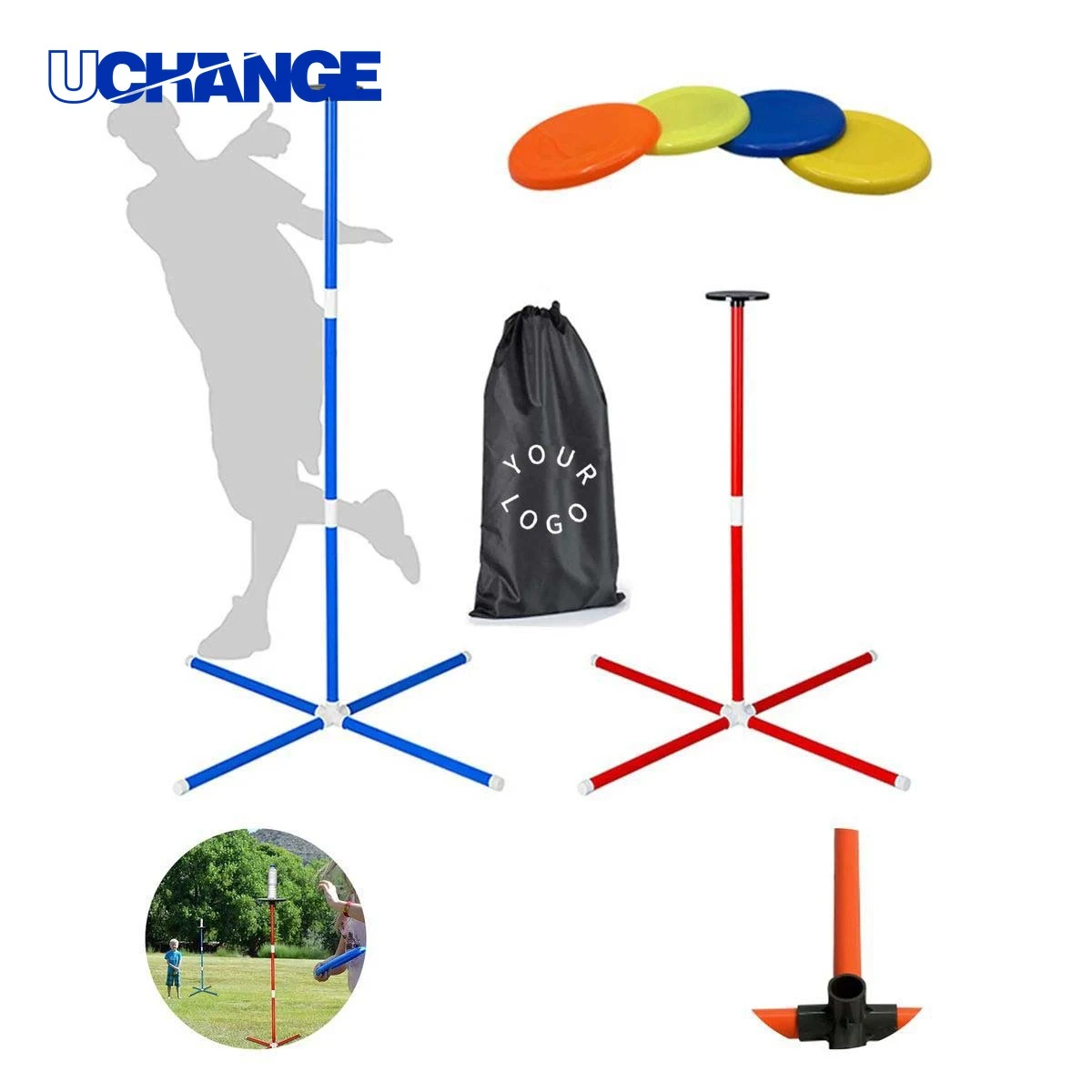 Durable Outdoor Disc Game Set 1