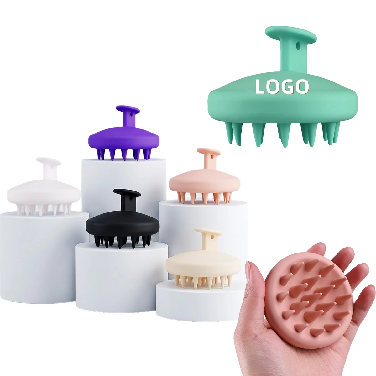 Silicone Hair Scalp Cleansing Massager 1