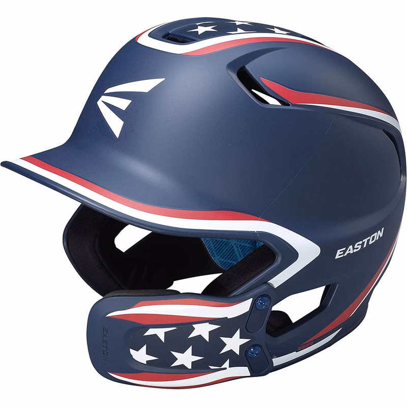 Easton Z5 2.0 Matte Solid Baseball Helmet with Universal Jaw Guard | Senior