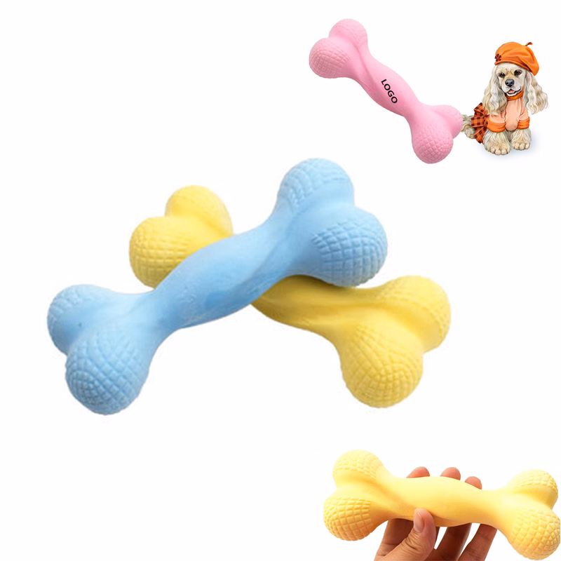TPR Milk Scented Bone Pet Toy