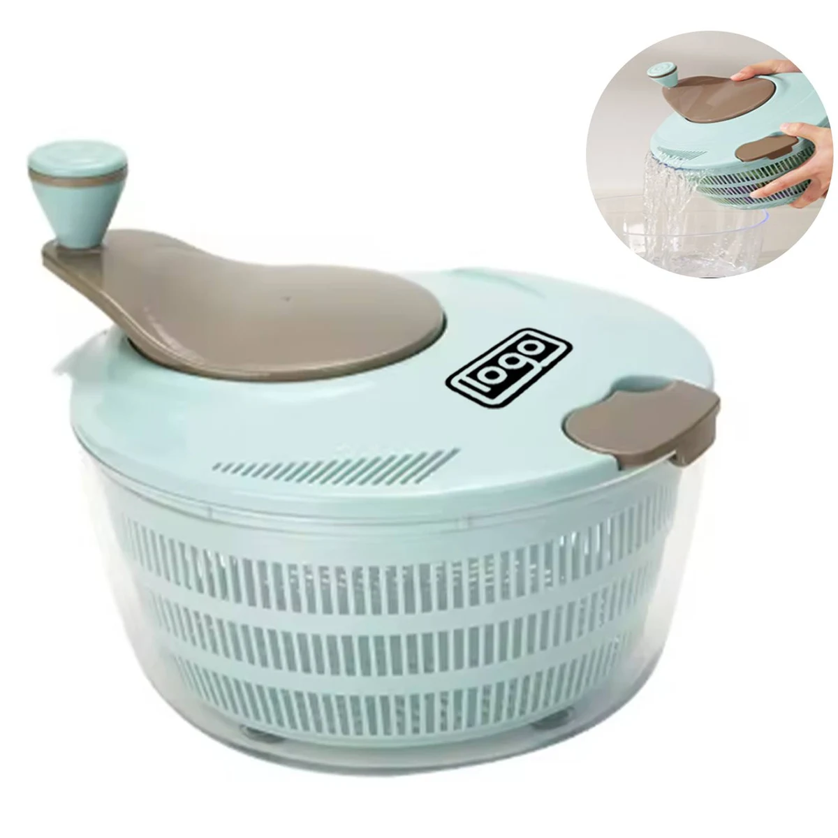 Plastic Fruit Vegetable Drainer Basket 1