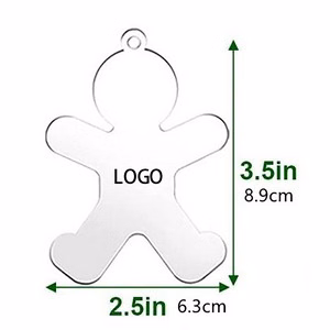 10 In 1 Acrylic Snowman Ornament