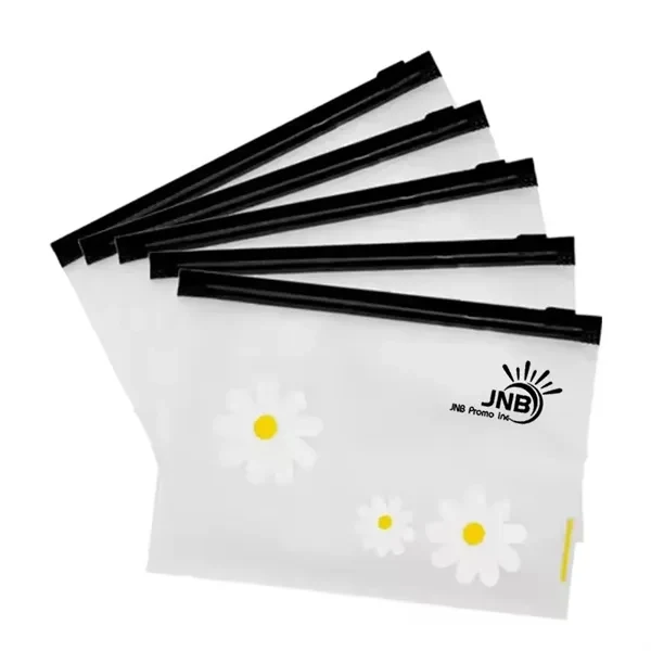 Foldable PVC Bag with Clip Zipper 1