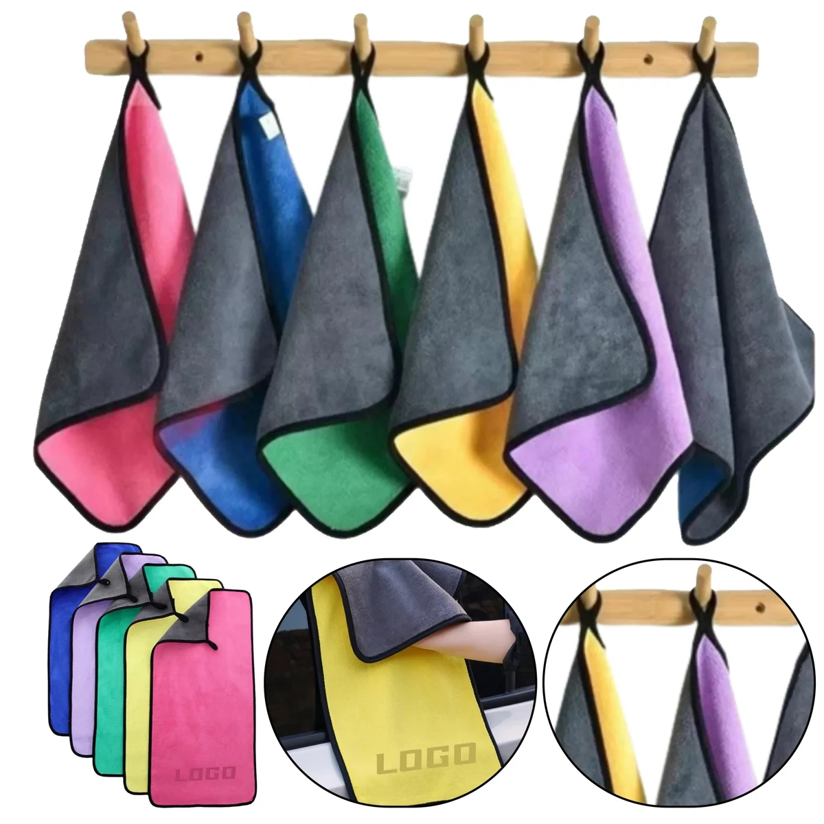 12x24" Microfiber Cleaning Towel 1