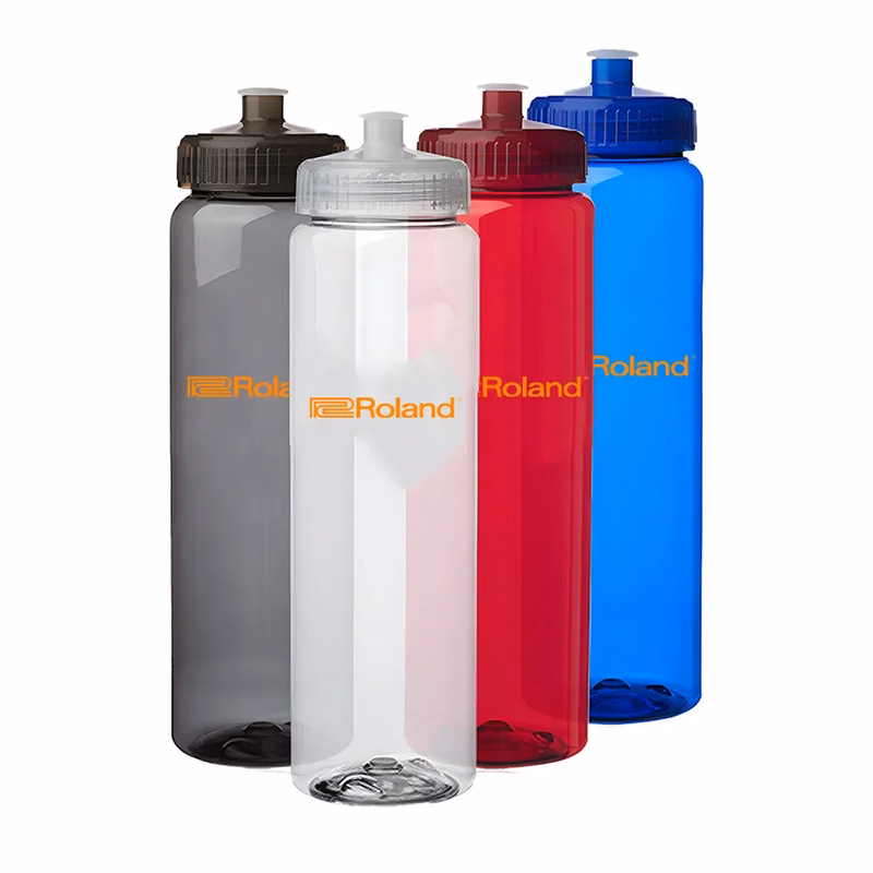 Hydro Flow 32 Oz Plastic Water Bottles