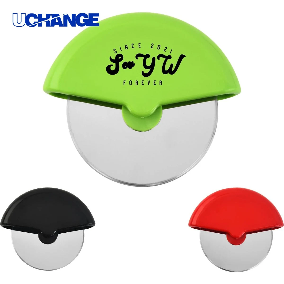 Round Pizza Cutter for Kitchen Food Preparation 1
