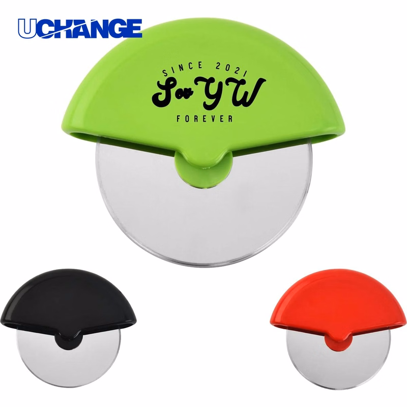 Round Pizza Cutter for Kitchen Food Preparation