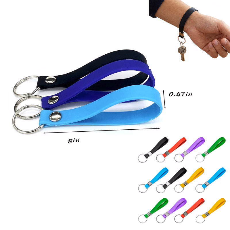 Silky Silicone Skin-Friendly Keychain