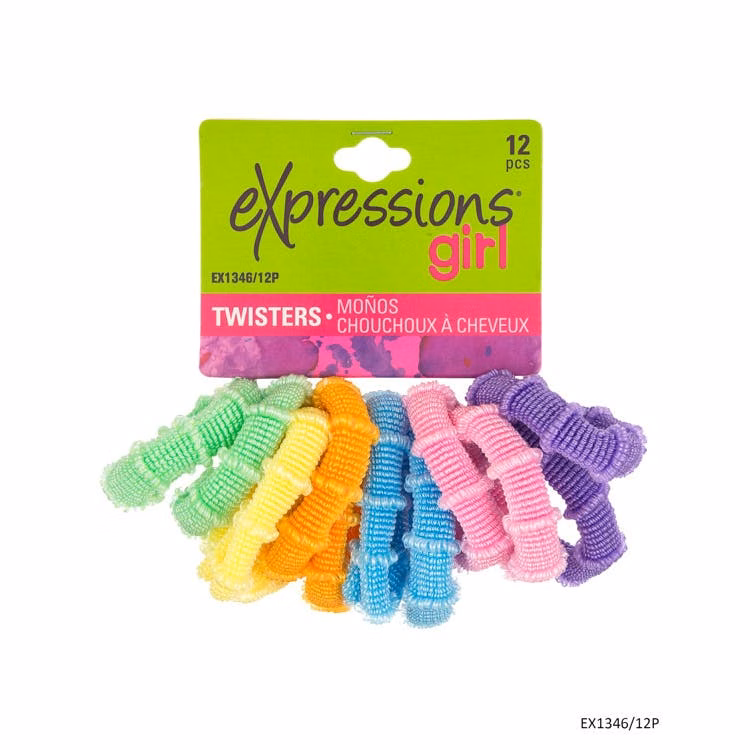 Ponytail Holders - Pastel 12 Pack