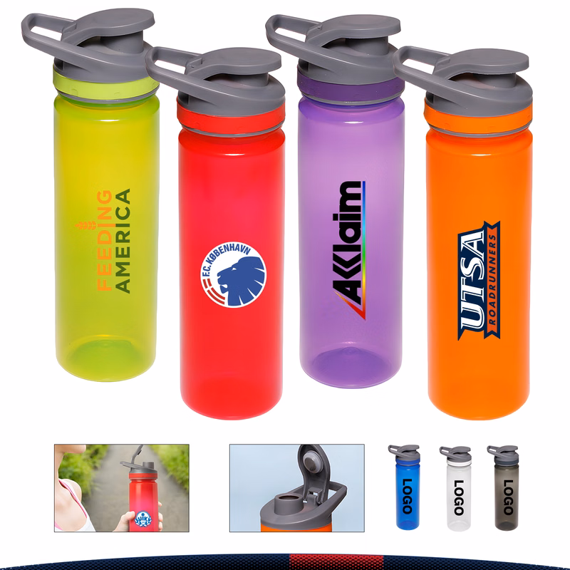 Vaioe Plastic Sports Bottle - 22 OZ.