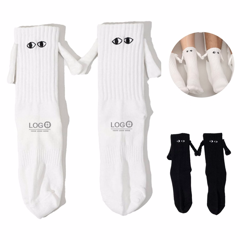 Cotton Couple Holding Hands Socks