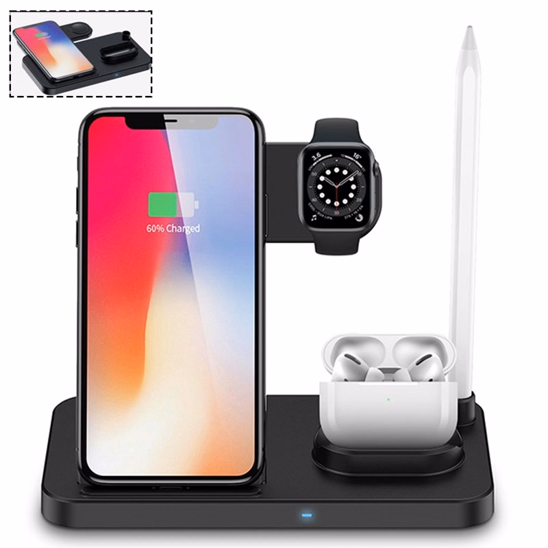 4 In 1 Wireless Charging Station