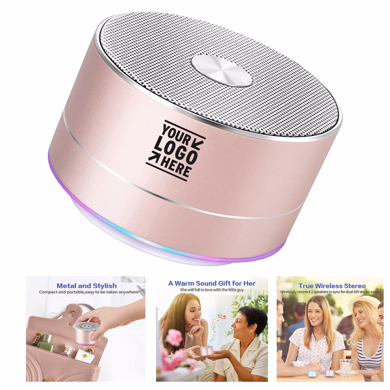  Handsfree Call AUX Line HD Sound Built-in-Mic Portable Wireless Bluetooth Speaker