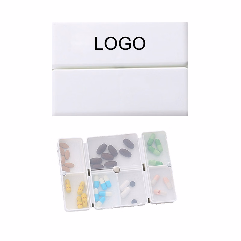 Travel Portable Flip Cover Pill Box