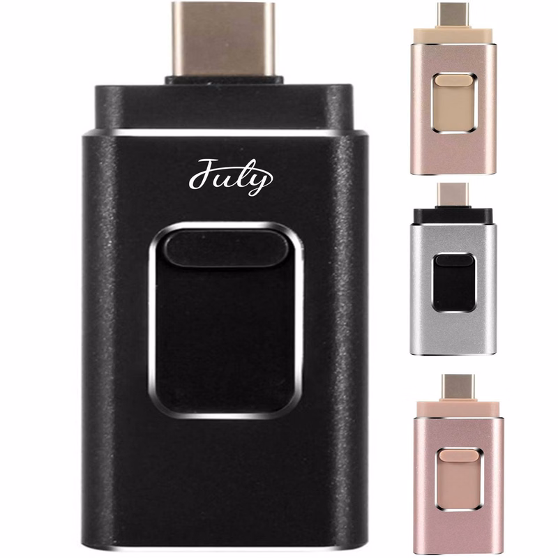 4-IN-1 Multi-function mobile phone USB flash drive