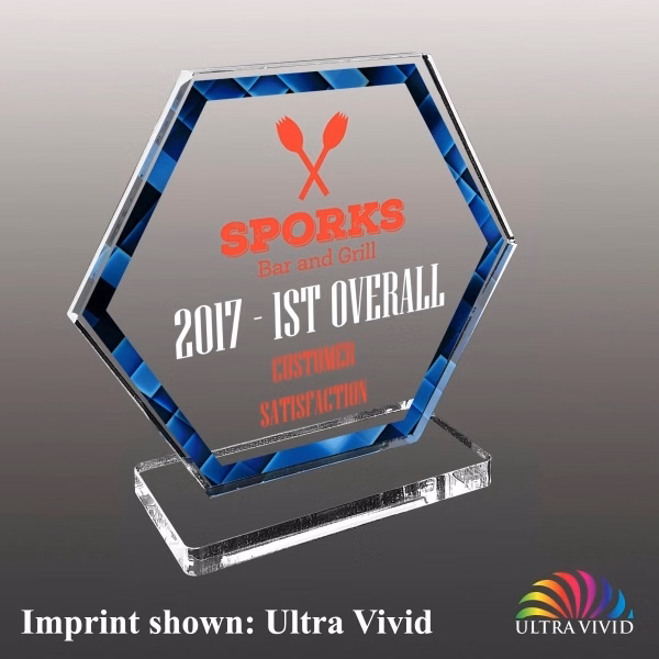 Stock Acrylic Award - Ultra Vivid Color